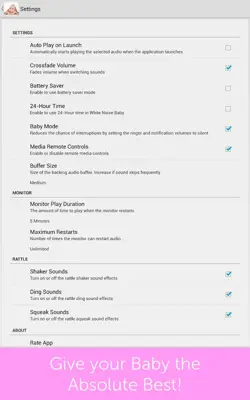 White Noise Baby android App screenshot 10